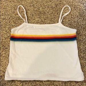 Pacsun cropped tank top